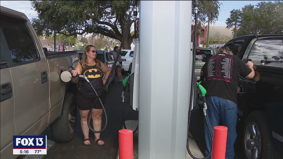Local gas station offers fuel for 99 cents per gallon